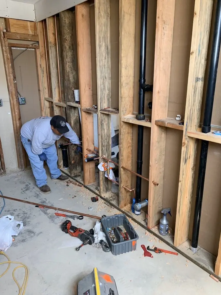 Commercial rough-in plumbing for Commercial Plumbing in North Pocasset